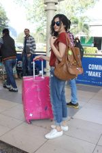 Adah Sharma snapped at Airport on 24th Dec 2015